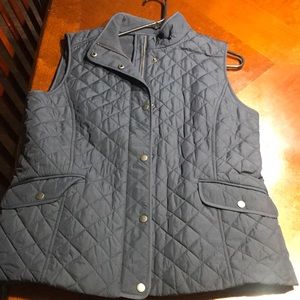 Women’s Talbots quilted vest. New with tags.